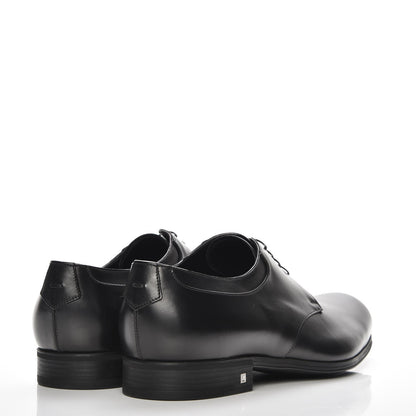 Louis Vuitton Lambskin Derby Lace Up Shoes 8 Black 4 of 7