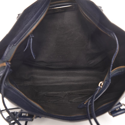 Balenciaga Agneau Classic Hardware City Bleu Nuit Dark Sea 5 of 7
