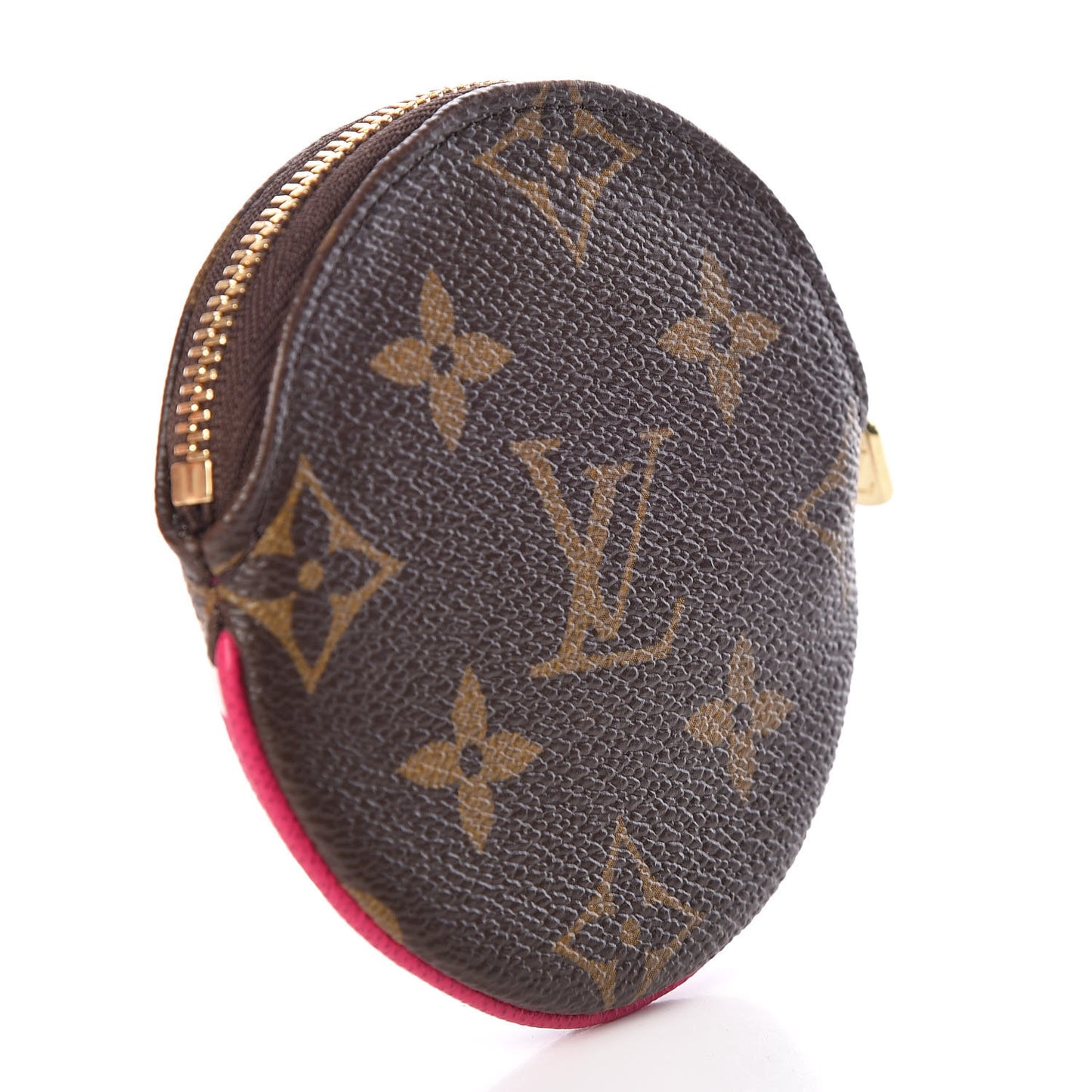 Monogram 2018 Christmas Animation Round Coin Purse