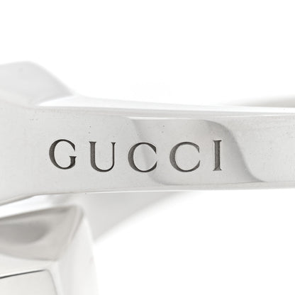 Gucci Sterling Silver Chiodo Double Nail Ring 53 6.5 4 of 5