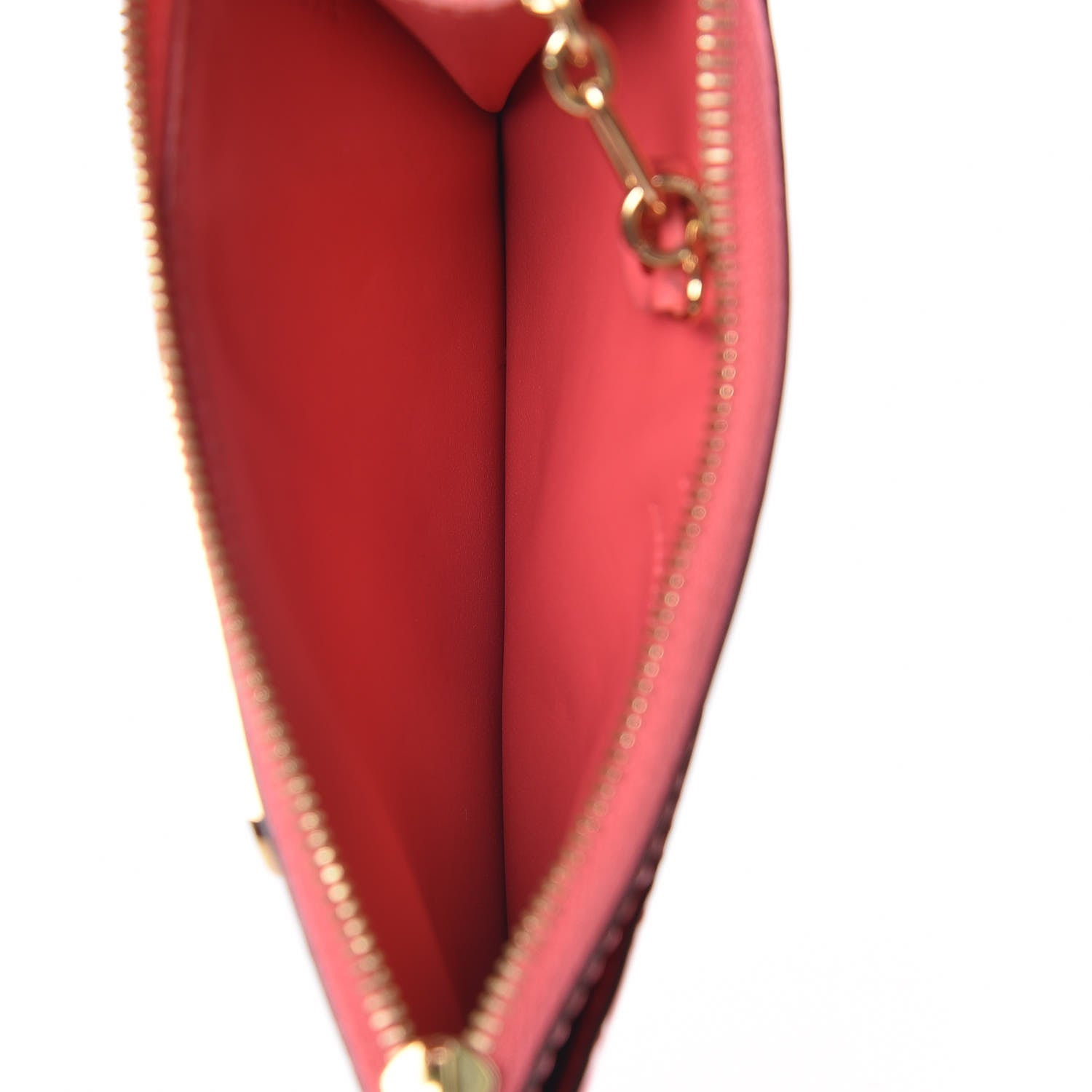 Louis Vuitton Vernis Key Pouch Rose Litchi 5 of 10