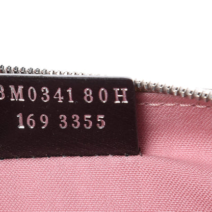 Fendi Vitello Elite Crystal Eye Monster Zip Pouch Grigio Polvere Ribes Multicolor 7 of 8
