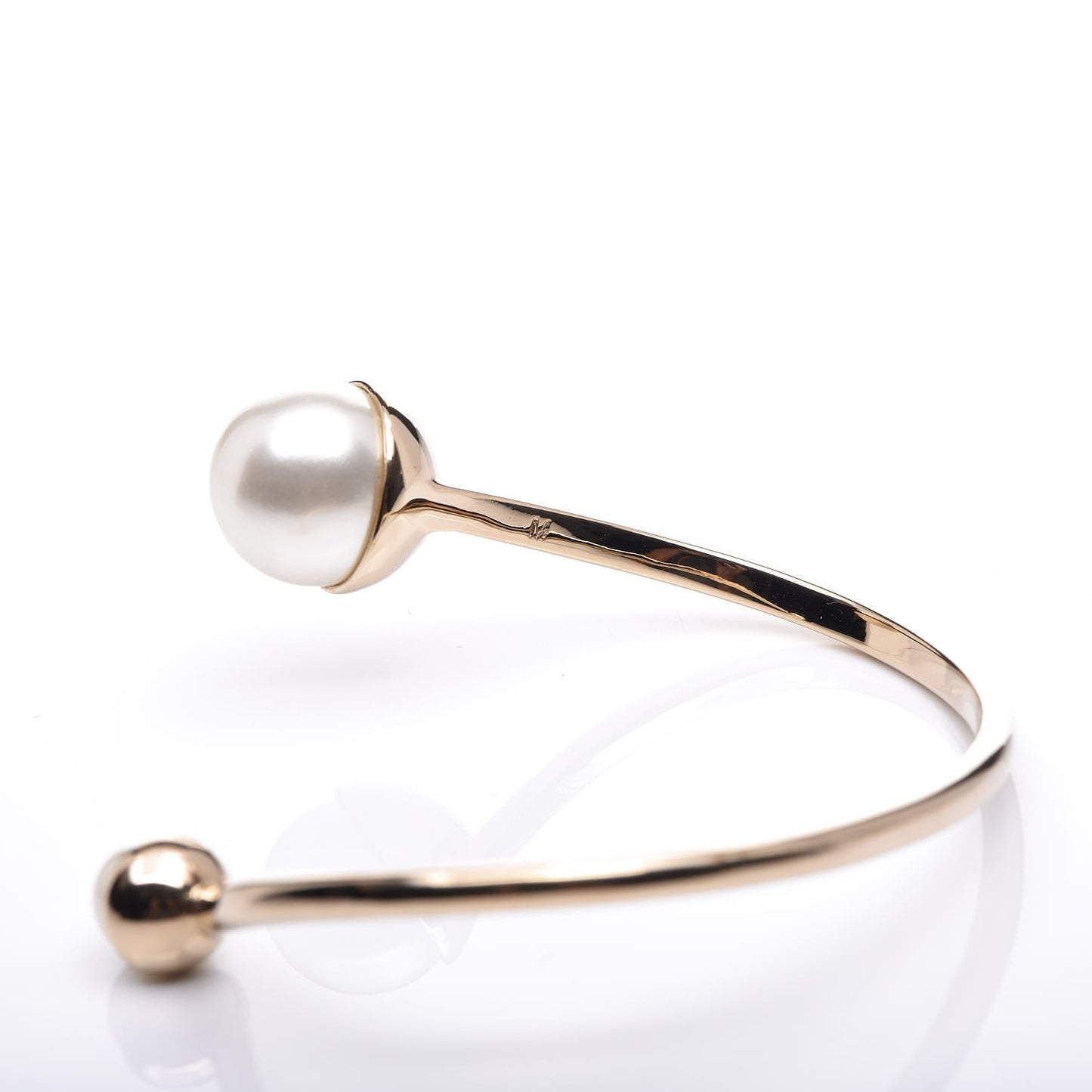 Pearl Dior Cuff Gold