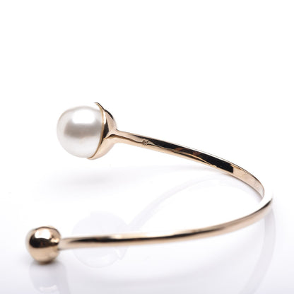 Christian Dior Pearl Dior Cuff Gold 6 of 6