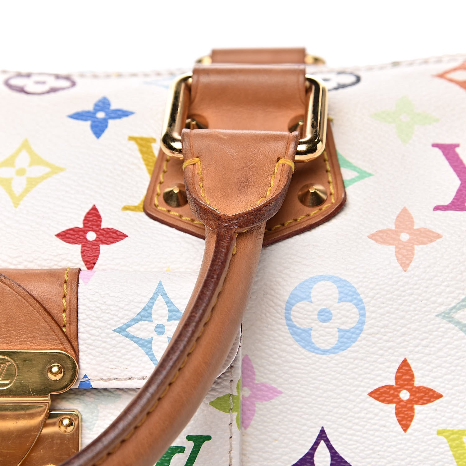 Louis Vuitton Monogram Multicolor Speedy 30 White 16 of 16