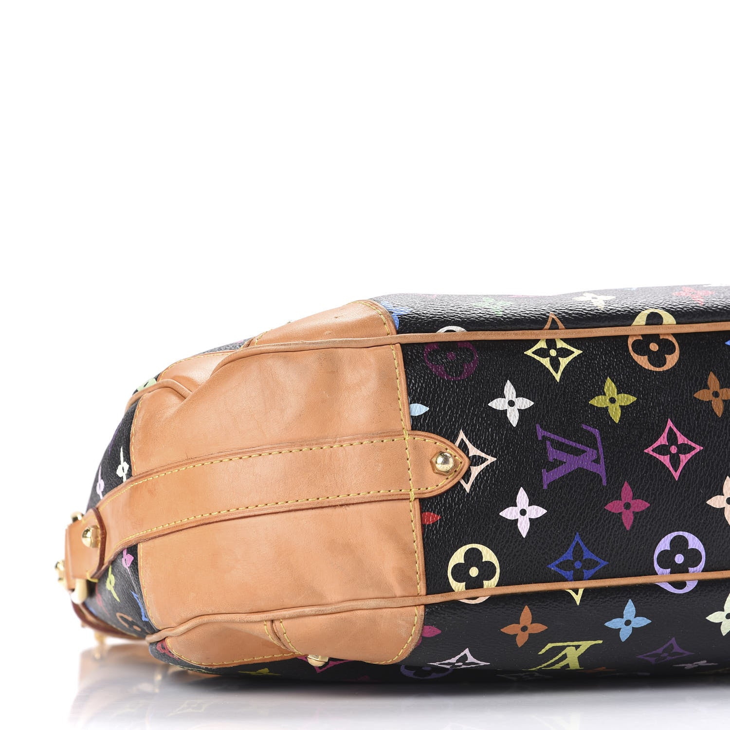 Louis Vuitton Monogram Multicolor Greta Black 6 of 8