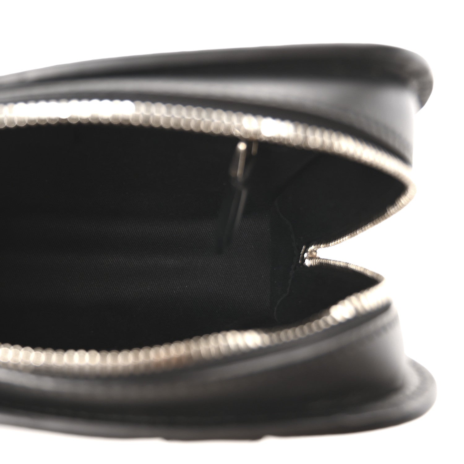 Salvatore Ferragamo Calfskin Gancini Embossed Travel Crossbody Black 5 of 9