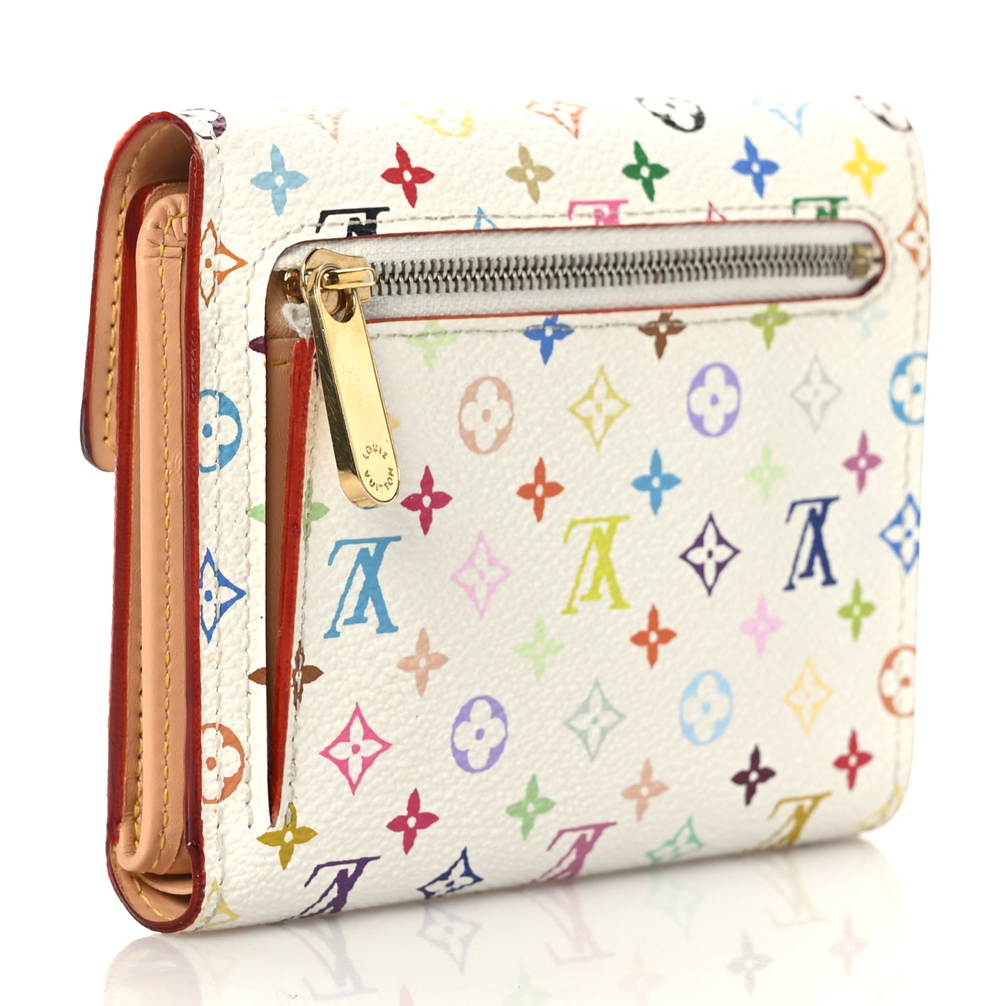 Monogram Multicolor Koala Wallet White