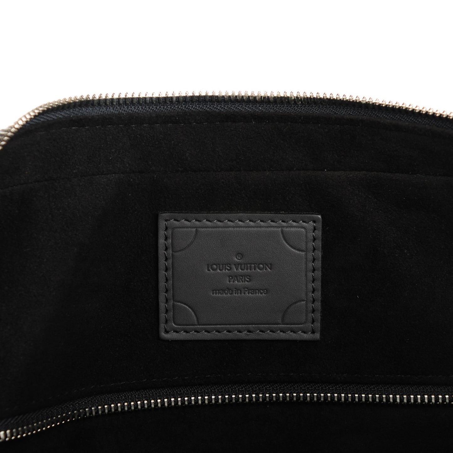 Cuir Ombre Porte-Documents Voyage Bandouliere Charcoal