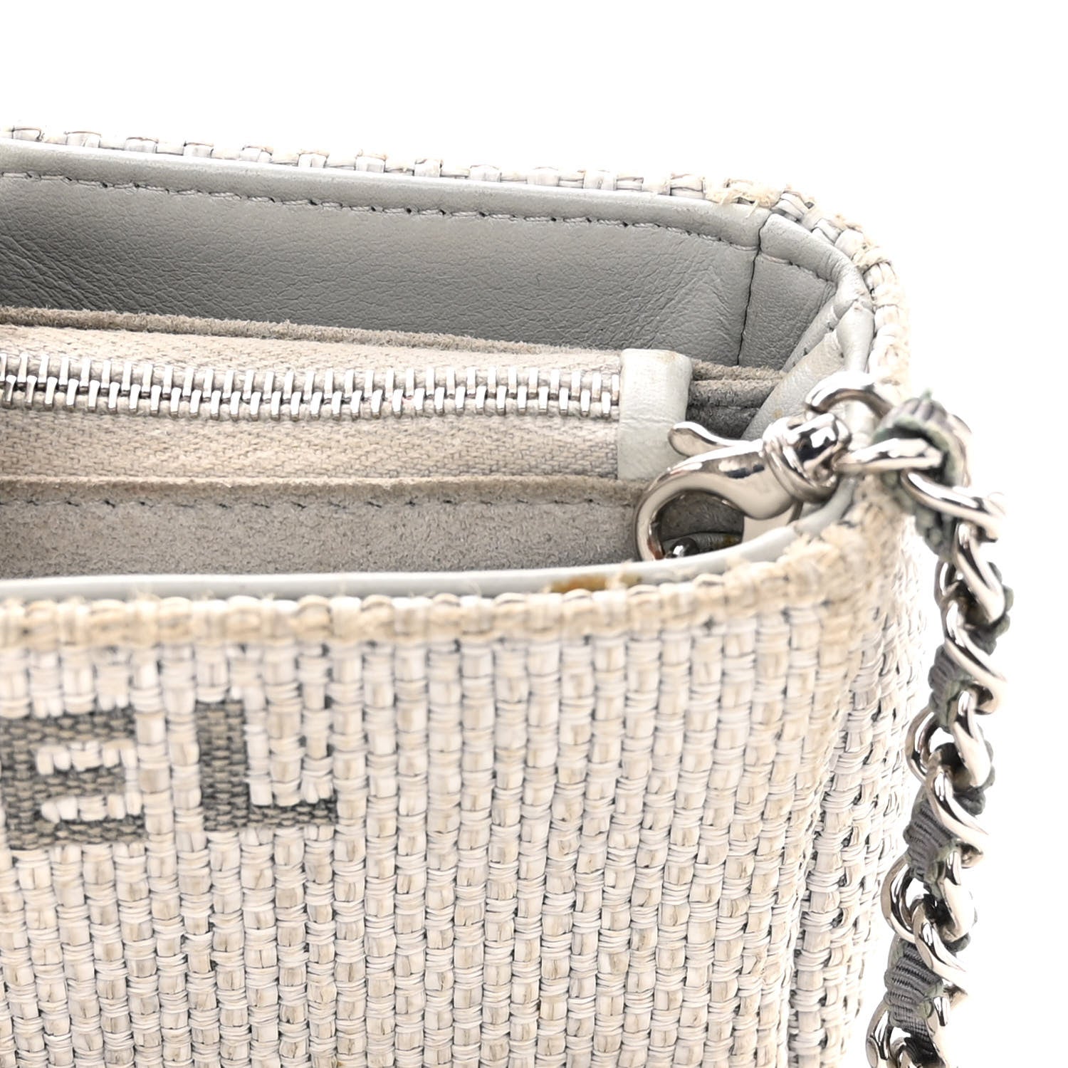 Chanel Canvas Deauville Phone Holder Crossbody 12 of 13