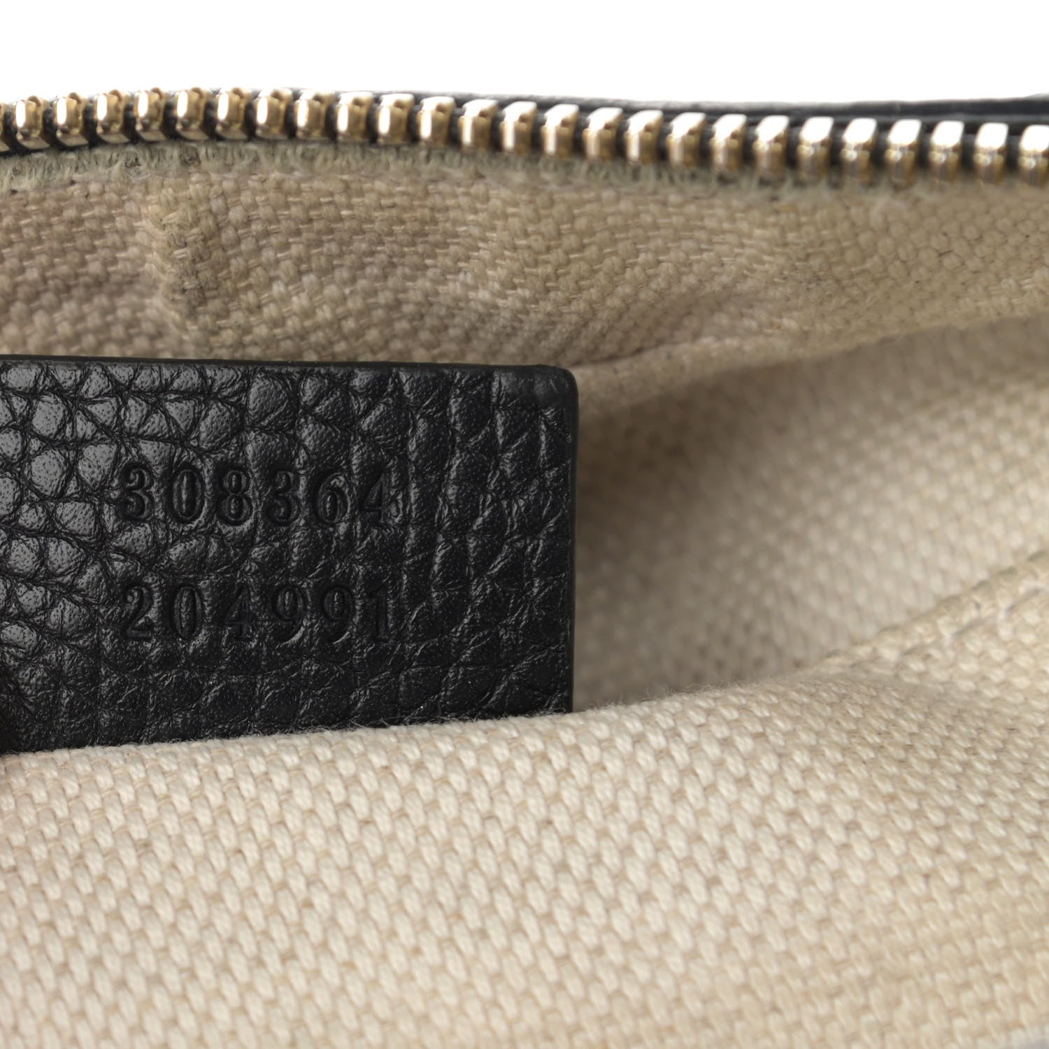 Gucci Pebbled Calfskin Small Soho Disco Bag Black 7 of 15