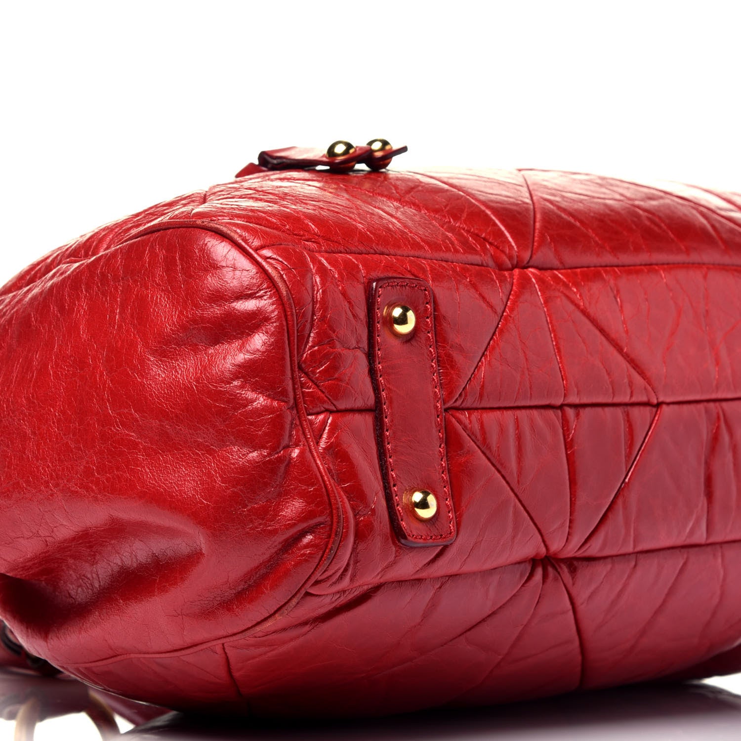 Marc Jacobs Calfskin Patchwork Stam Red 9 of 10
