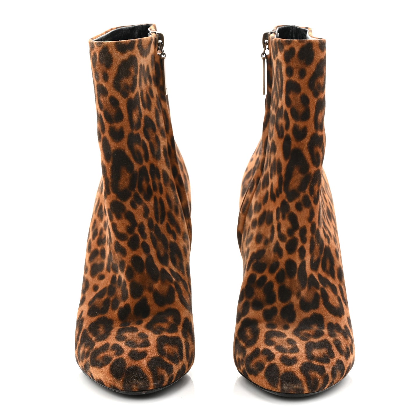 Suede Lou 100 Ankle Boots 38 Leopard