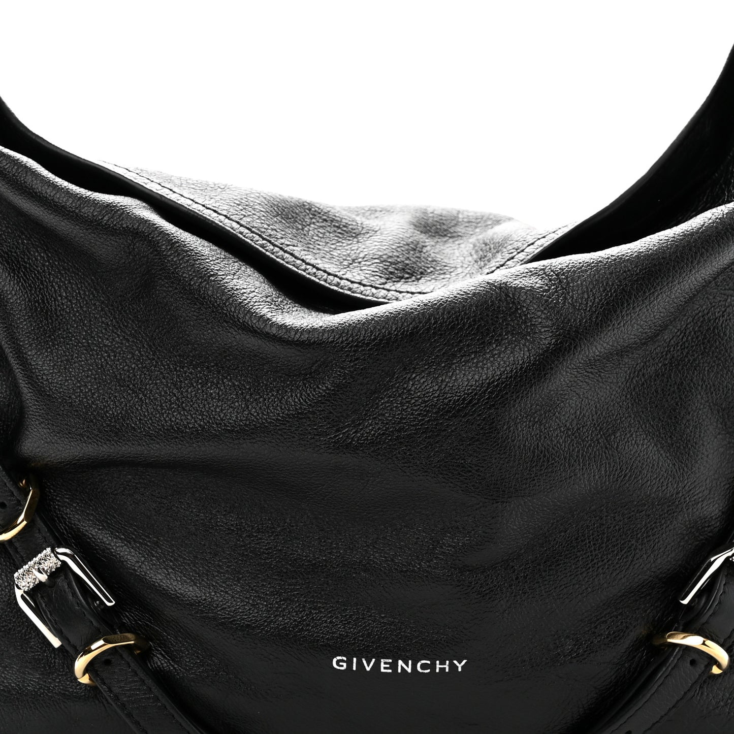 Calfskin Medium Voyou Bag Black