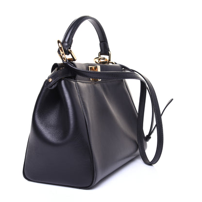 Fendi Nappa Mini Peekaboo Iconic Satchel 3 of 11