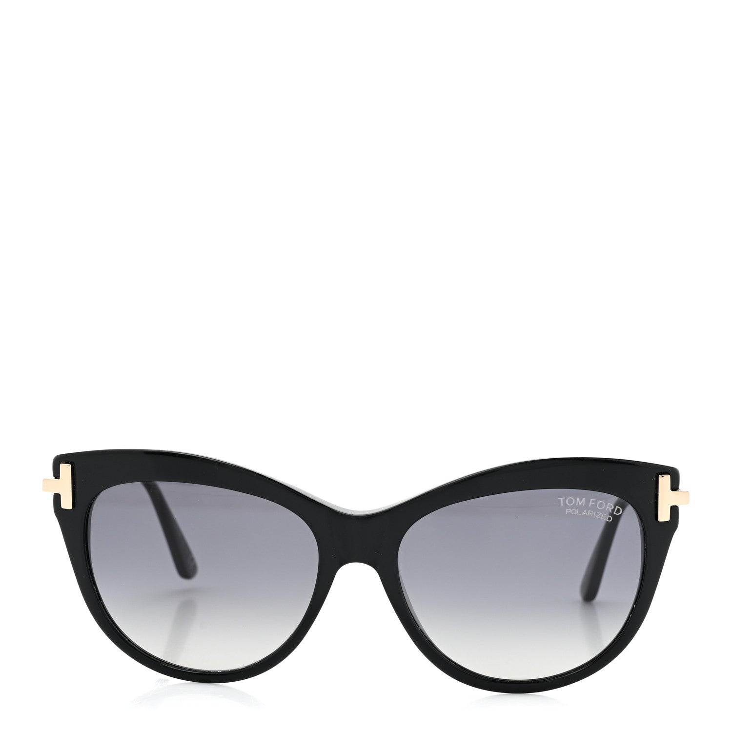 Tom Ford Acetate Polarized Kira Sunglasses TF821 Black 2 of 8