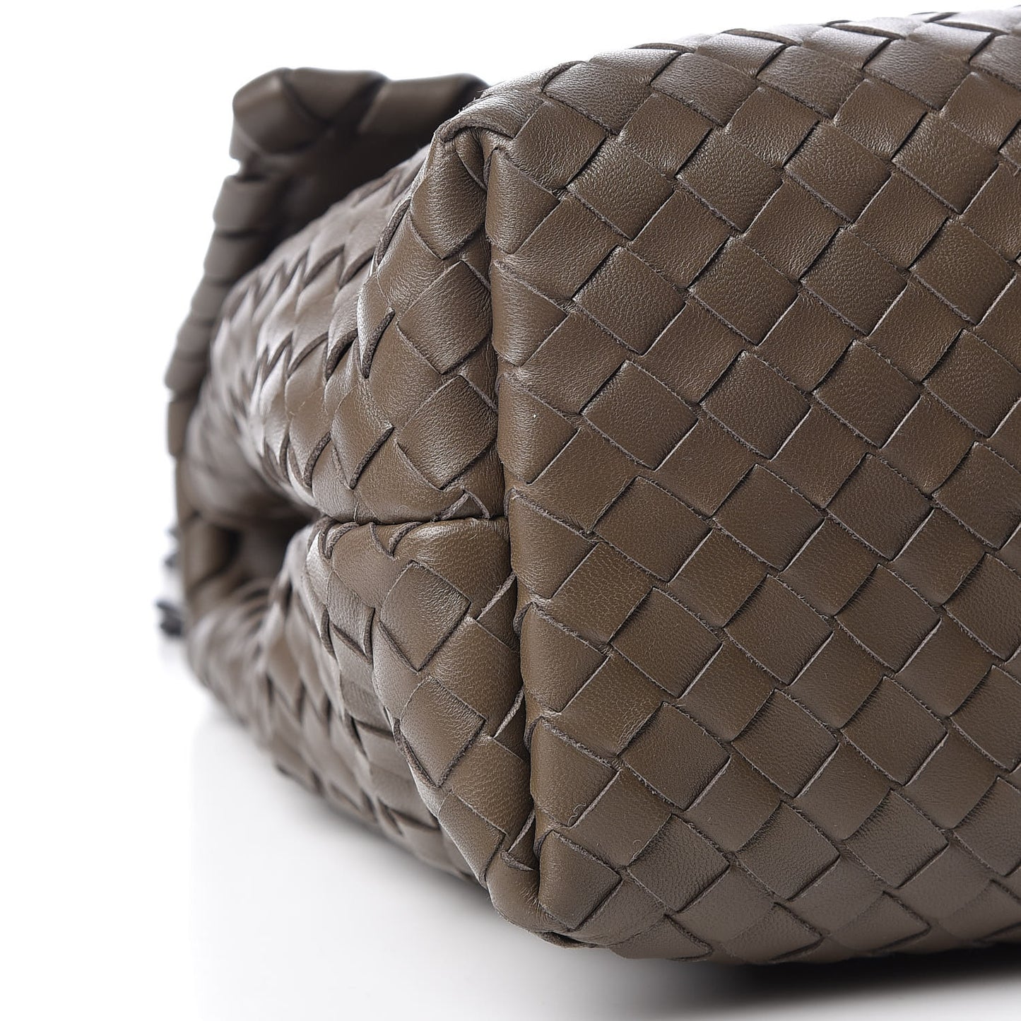 Nappa Intrecciato Medium Olimpia Bag Steel