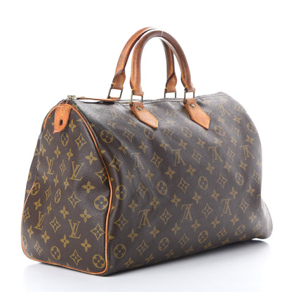 Louis Vuitton Monogram Speedy 35 2 of 14
