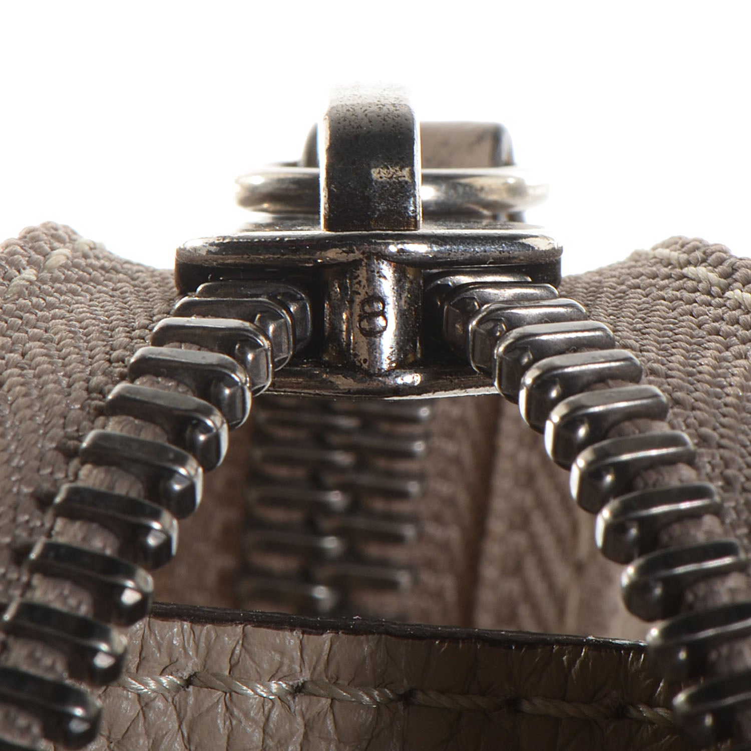 Celine Drummed Calfskin Mini Luggage Dune 8 of 8