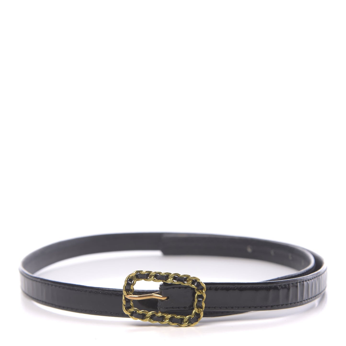 Patent Chain Belt S Black