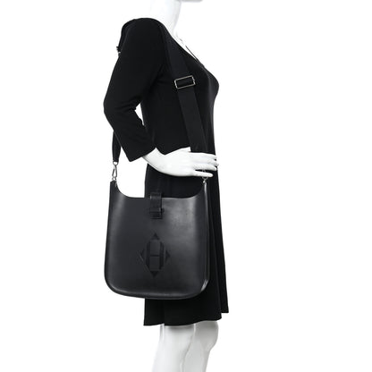 Hermes Vache Hunter Evelyne Sellier 29 PM Black 2 of 9