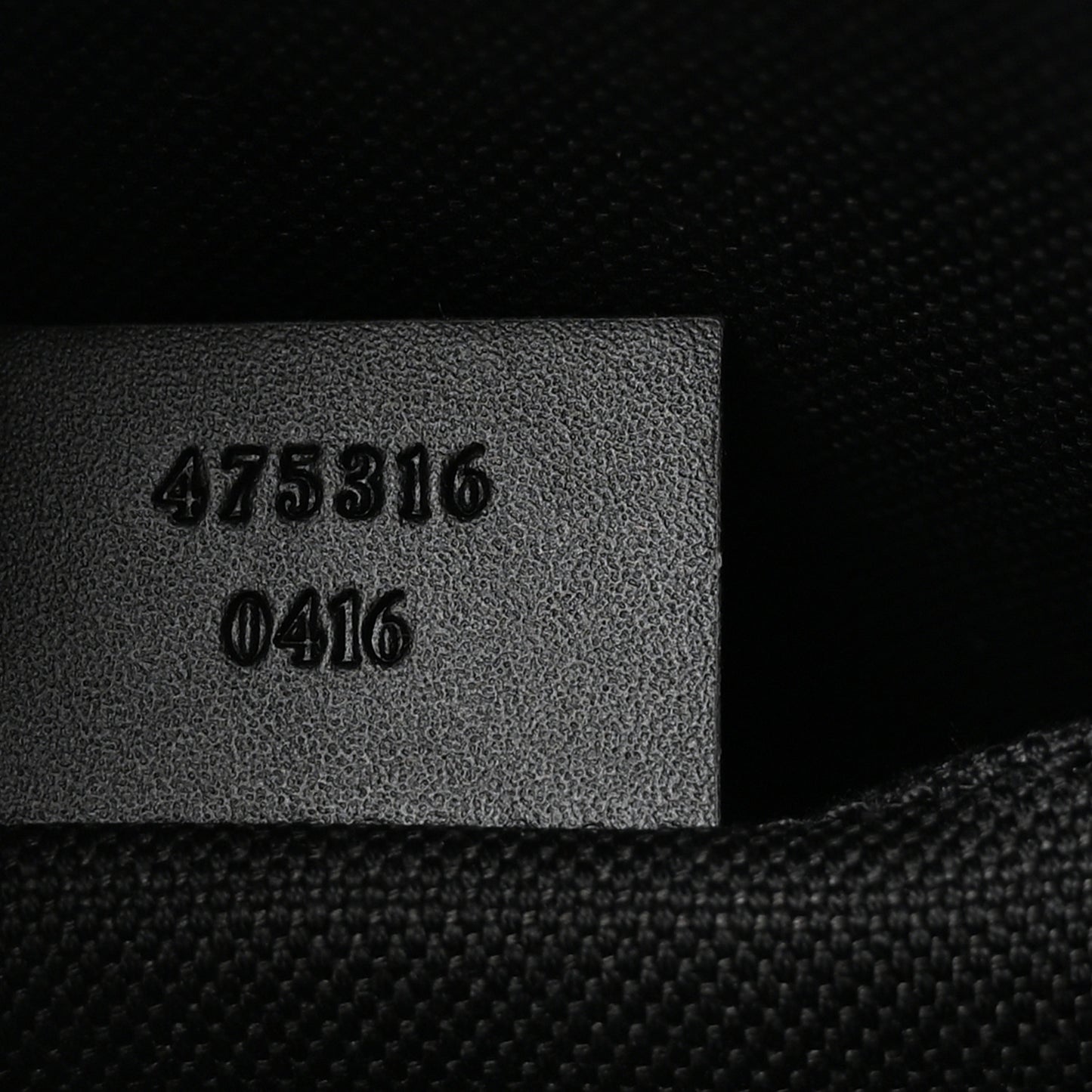 GG Supreme Monogram Selleria Calfskin Web New Web Cosmetic Case Black