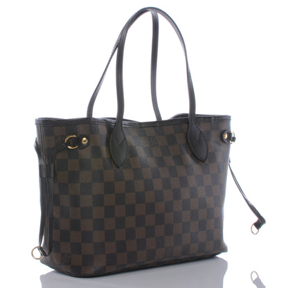 Louis Vuitton Damier Ebene Neverfull PM 3 of 7