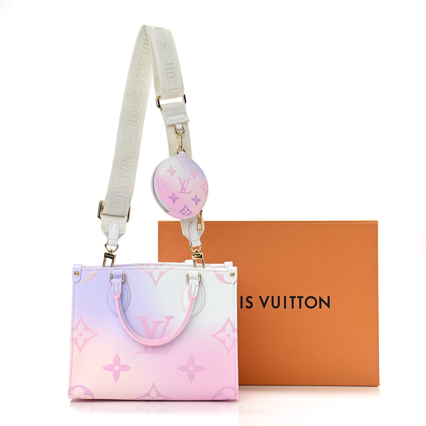 Monogram Giant Spring In The City Onthego PM Sunrise Pastel