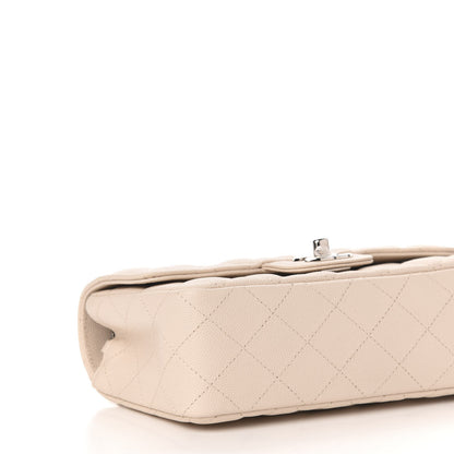 Chanel Caviar Quilted Mini Rectangular Flap Light Beige 8 of 11