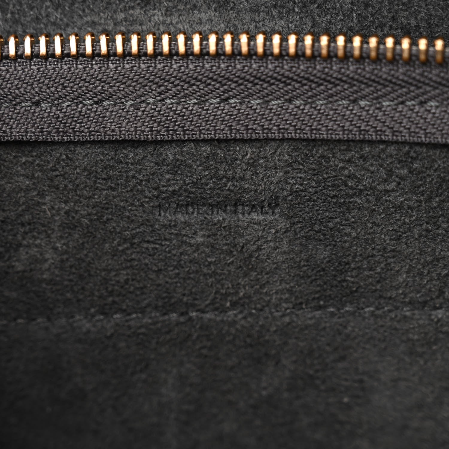 Celine Grained Calfskin Nano Belt Bag Grey 6 of 12