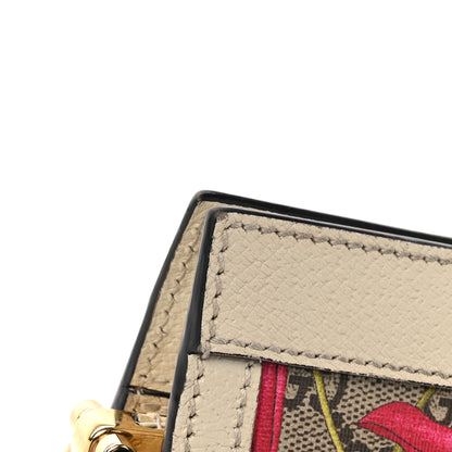 Gucci GG Supreme Monogram Flora Web Small Ophidia Chain Shoulder Bag White 21 of 21