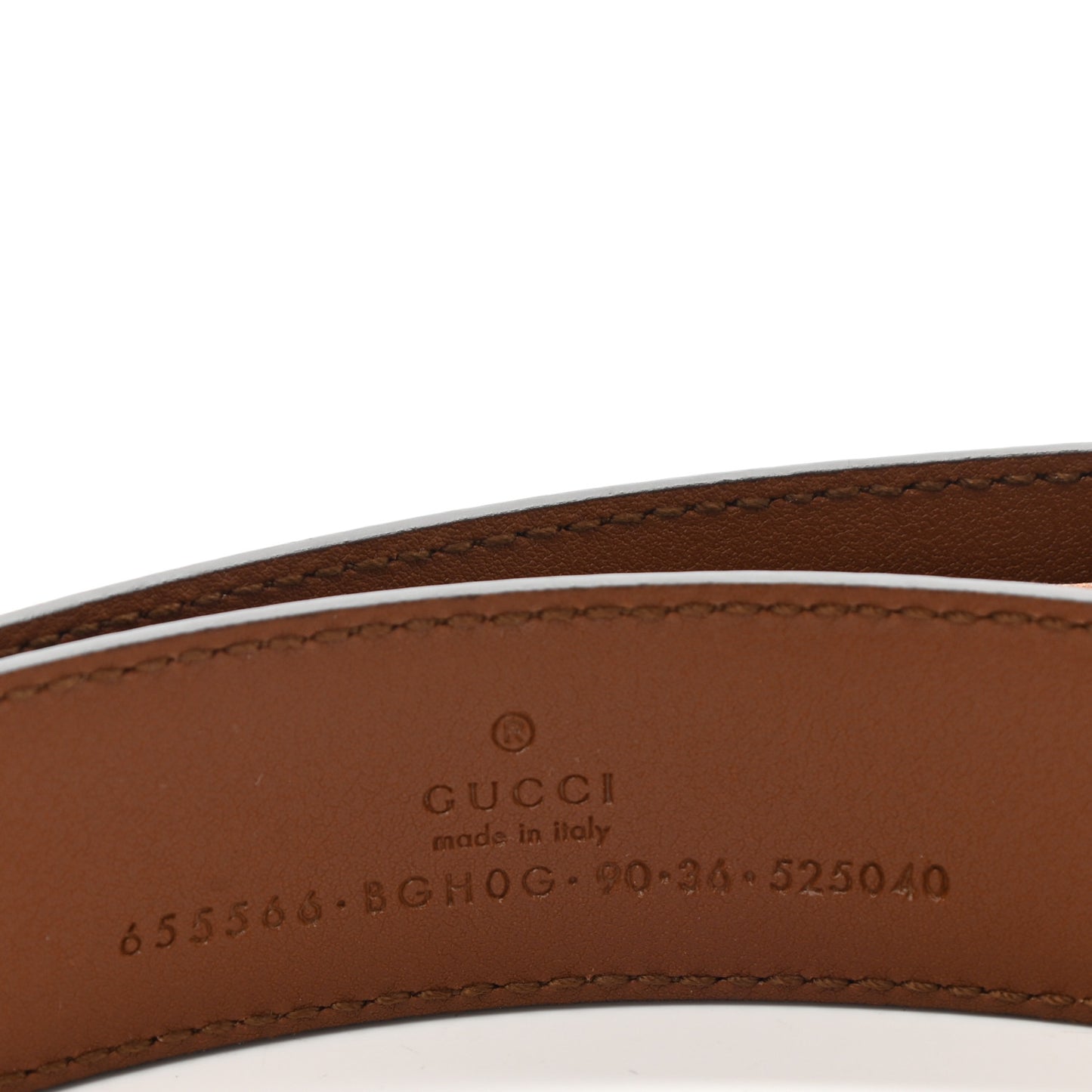Selleria Calfskin G 30mm Belt 90 36 Cuir
