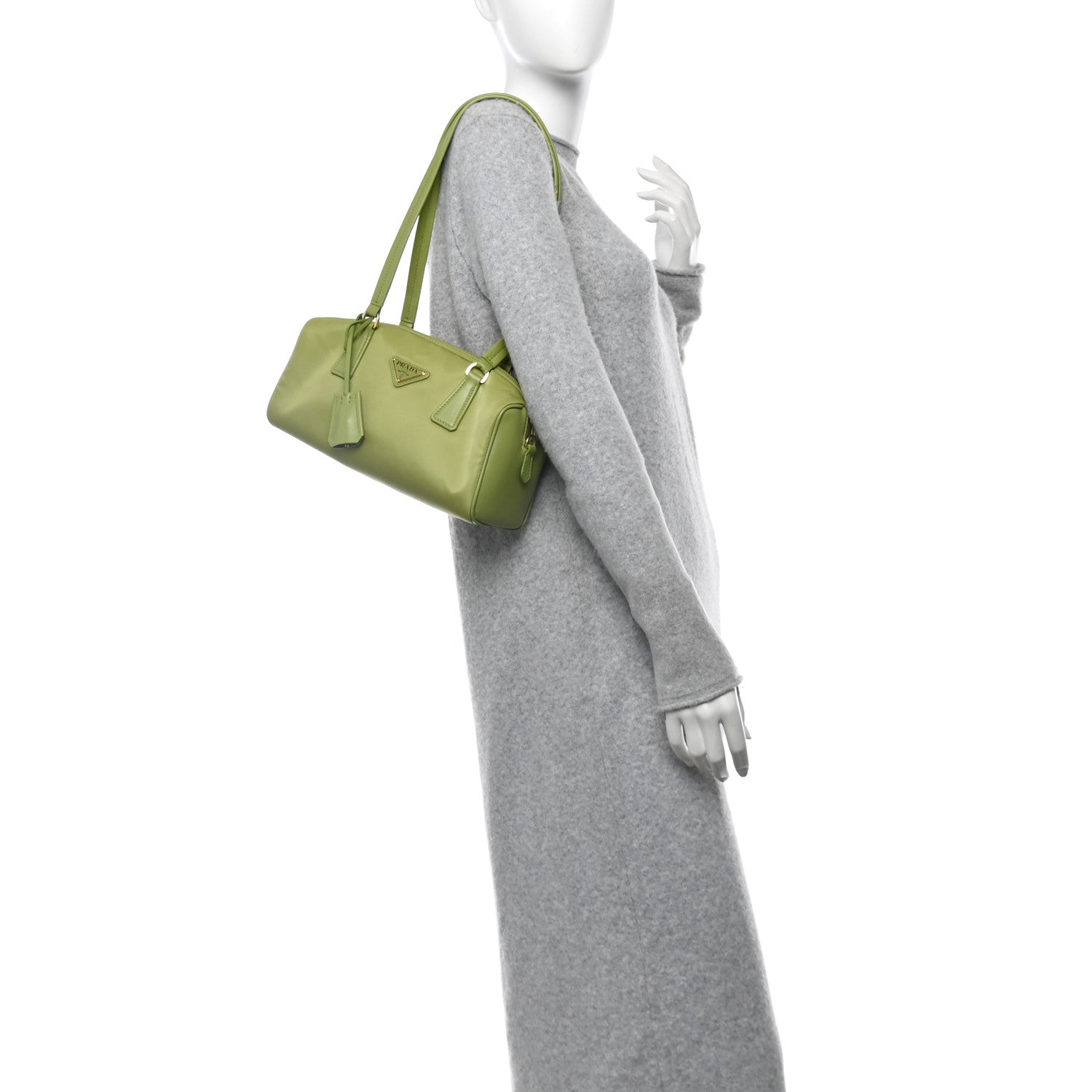 PRADA⭐️ナイロンカーゴ　クラッチ　バッグ　カーキ PRADA（プラダ） ボディバッグ メンズ ブランド PRADA 2VH176 カーキ