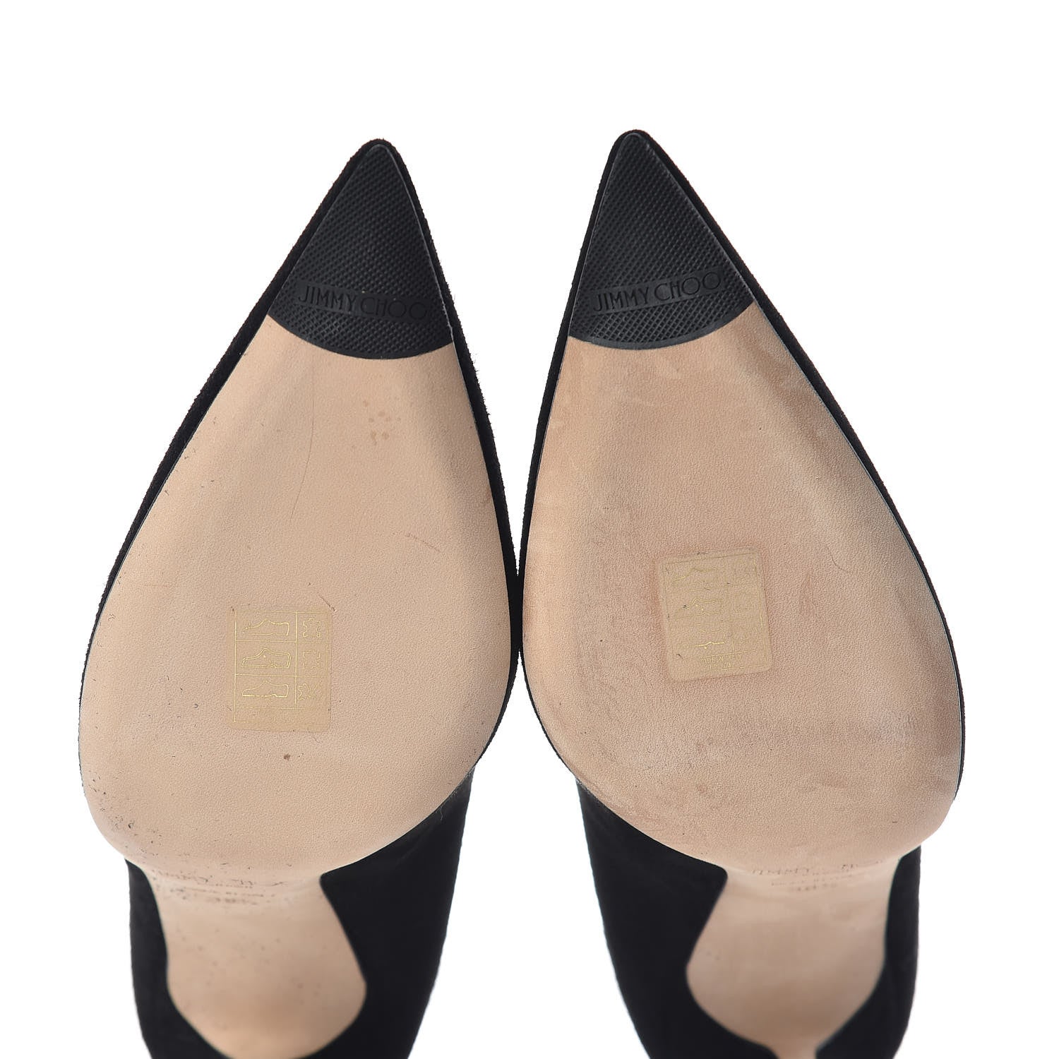 Jimmy Choo Suede Crystal Blaize 100 Ankle Boots 38.5 Black 12 of 14