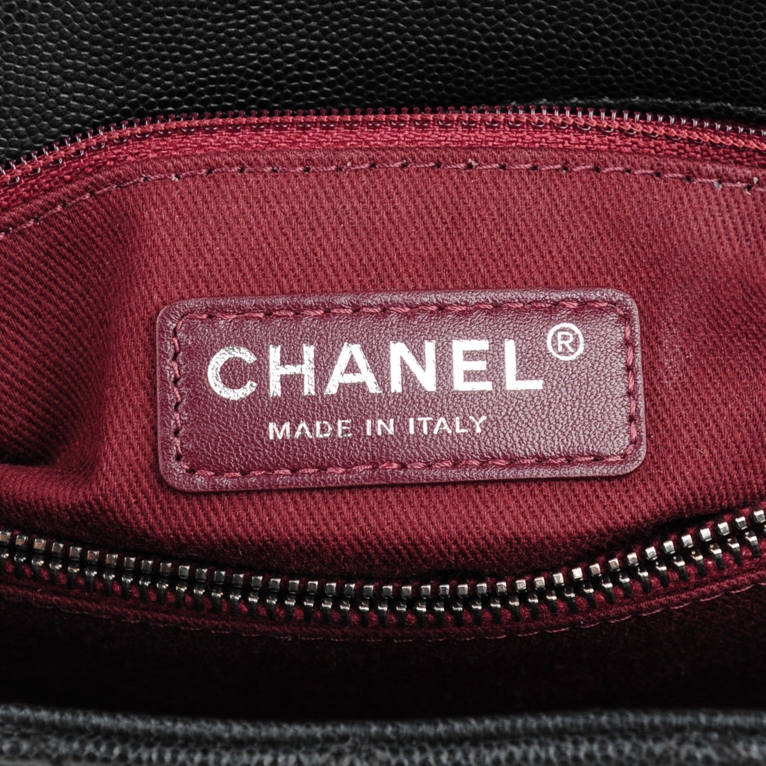 Chanel Caviar Quilted Medium Coco Handle Flap Black 6 of 8
