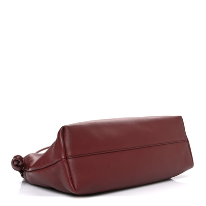 Loewe Mellow Nappa Medium Donut Chain Flamenco Knot Clutch Syrup 4 of 10