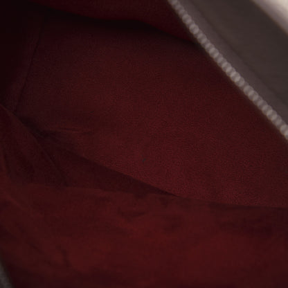 Christian Louboutin Empire Calf Spikes Fringe Eloise Hobo Grey 11 of 22