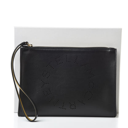 Stella McCartney Alter Nappa Logo Pouch Black 8 of 8