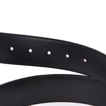 Louis Vuitton Calfskin Monogram 40mm LV Initiales Reversible Belt 90 36 Black 4 of 6