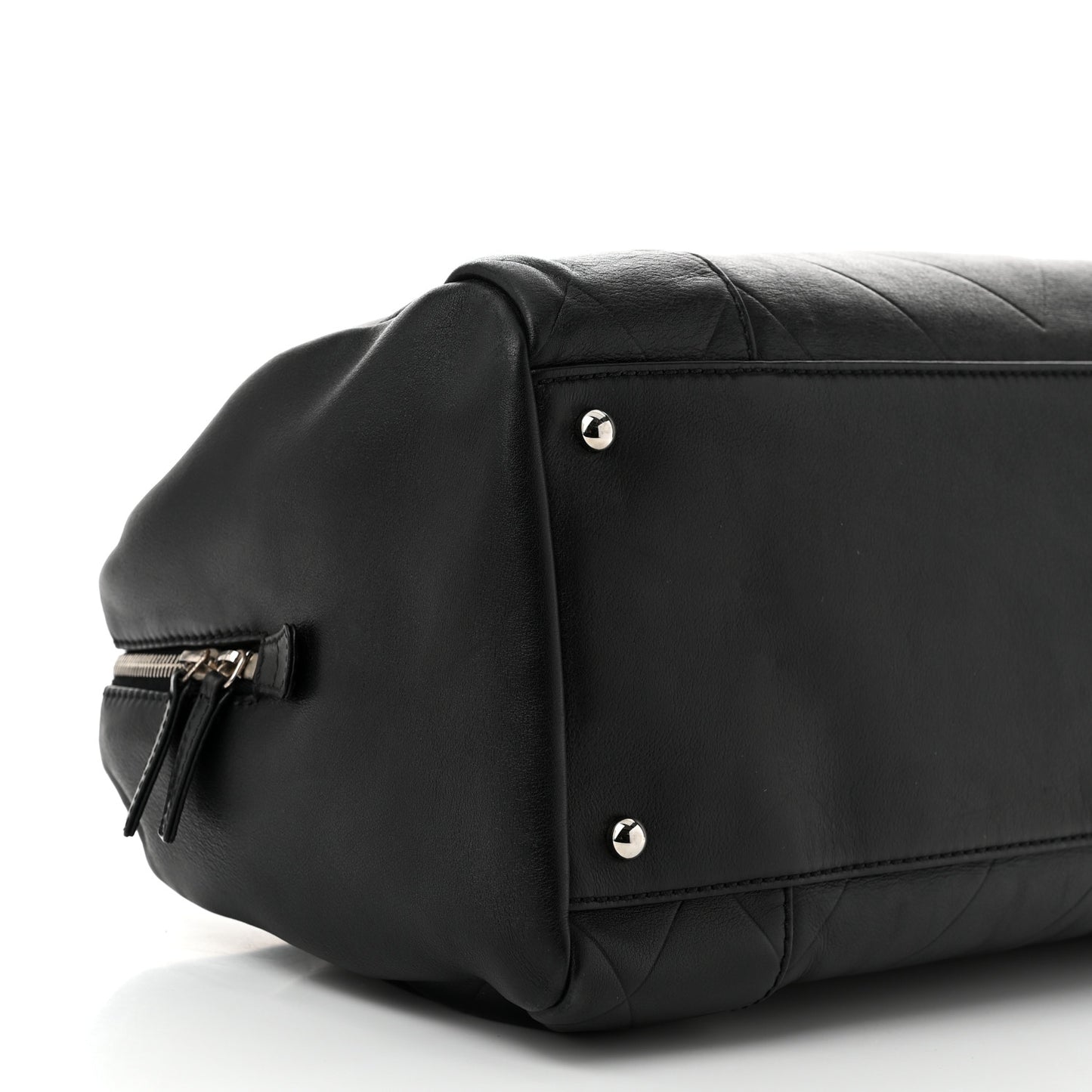 Calfskin CC Chevron All Day Long Boston Black