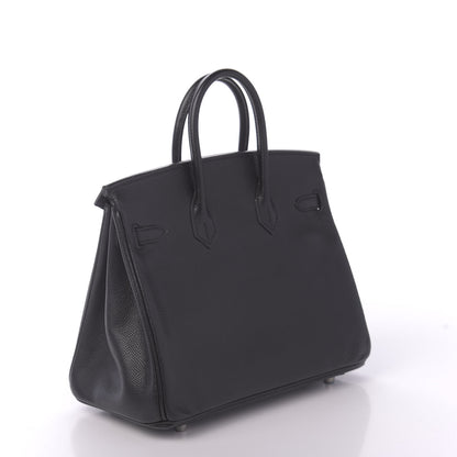 Hermes Epsom Birkin 25 Black 3 of 32