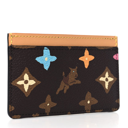 Louis Vuitton Monogram Craggy Card Holder Chocolate 3 of 8