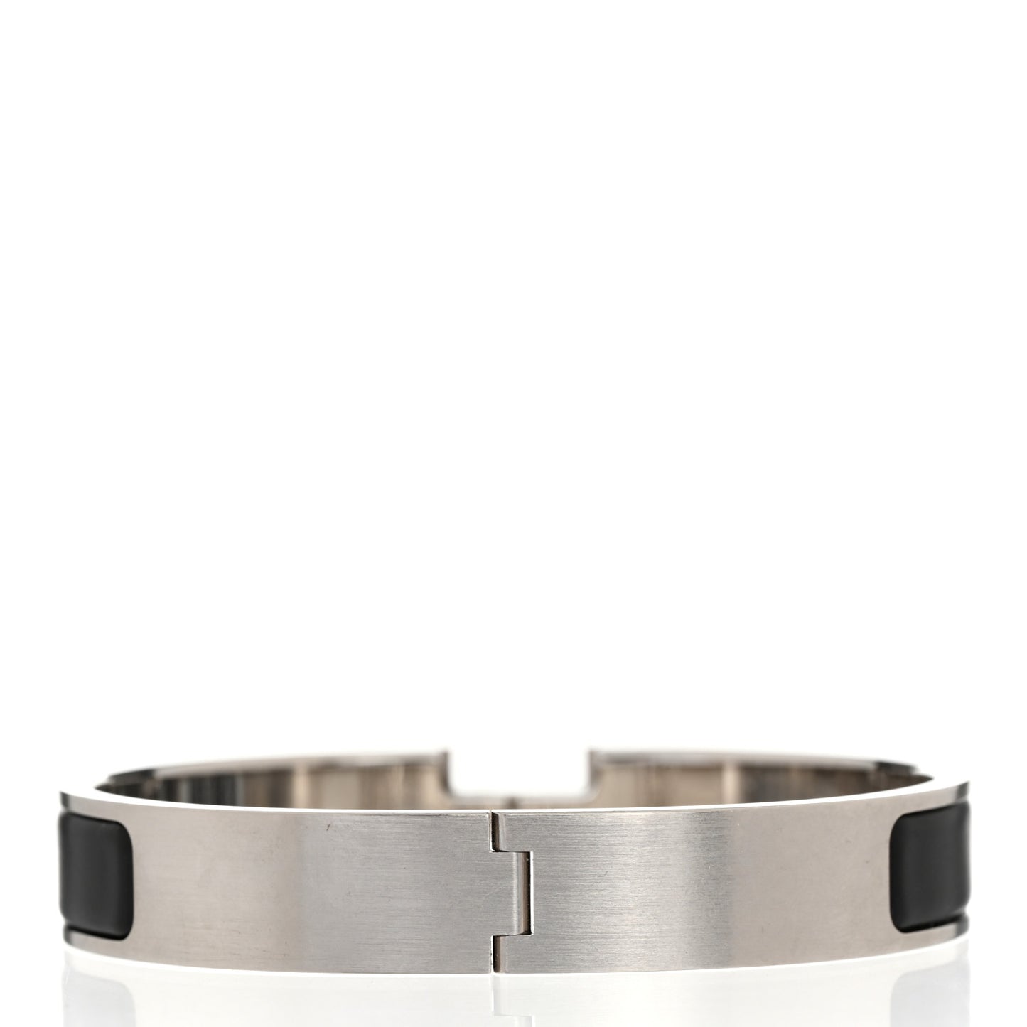 Matte Enamel Narrow Clic Clac HH Bracelet Black