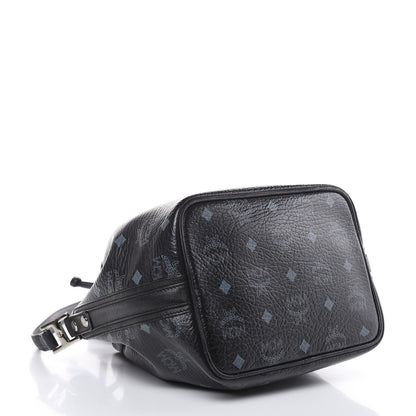 MCM Visetos Essential Drawstring Bucket Bag Black 4 of 16