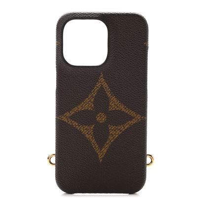 Louis Vuitton Reverse Monogram Giant iPhone 13 Pro Bumper On Strap 1 of 7