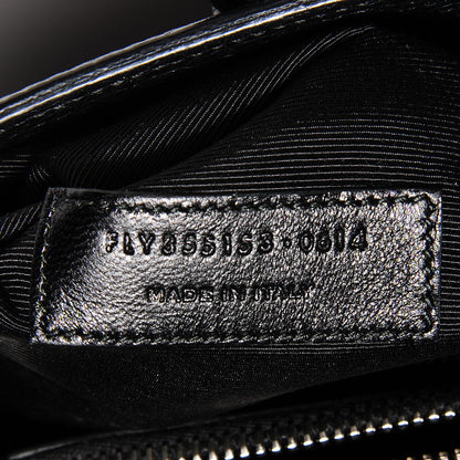 Saint Laurent Grained Calfskin Small Sac De Jour Black 7 of 8