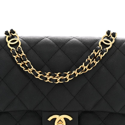 Chanel Caviar Quilted Small CC You Flap Black 8 of 11