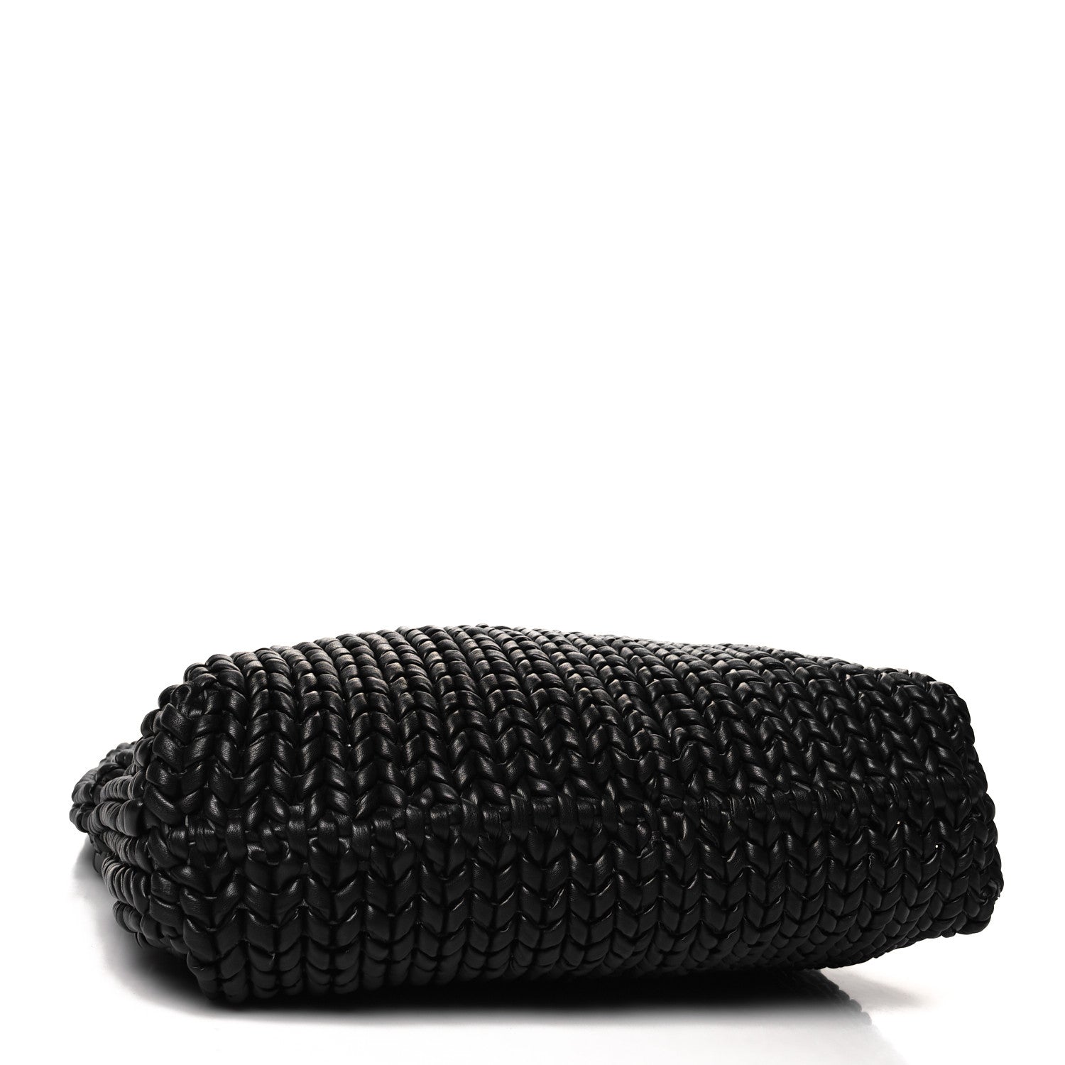 Balenciaga Woven Calfskin Metro Medium Tote Black 4 of 12