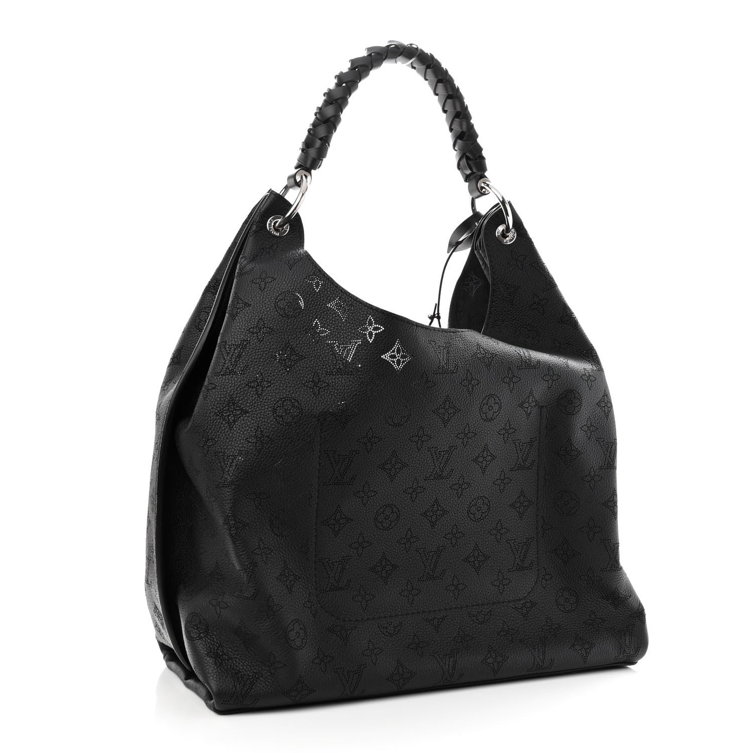 Louis Vuitton Mahina Carmel Hobo Black 3 of 9