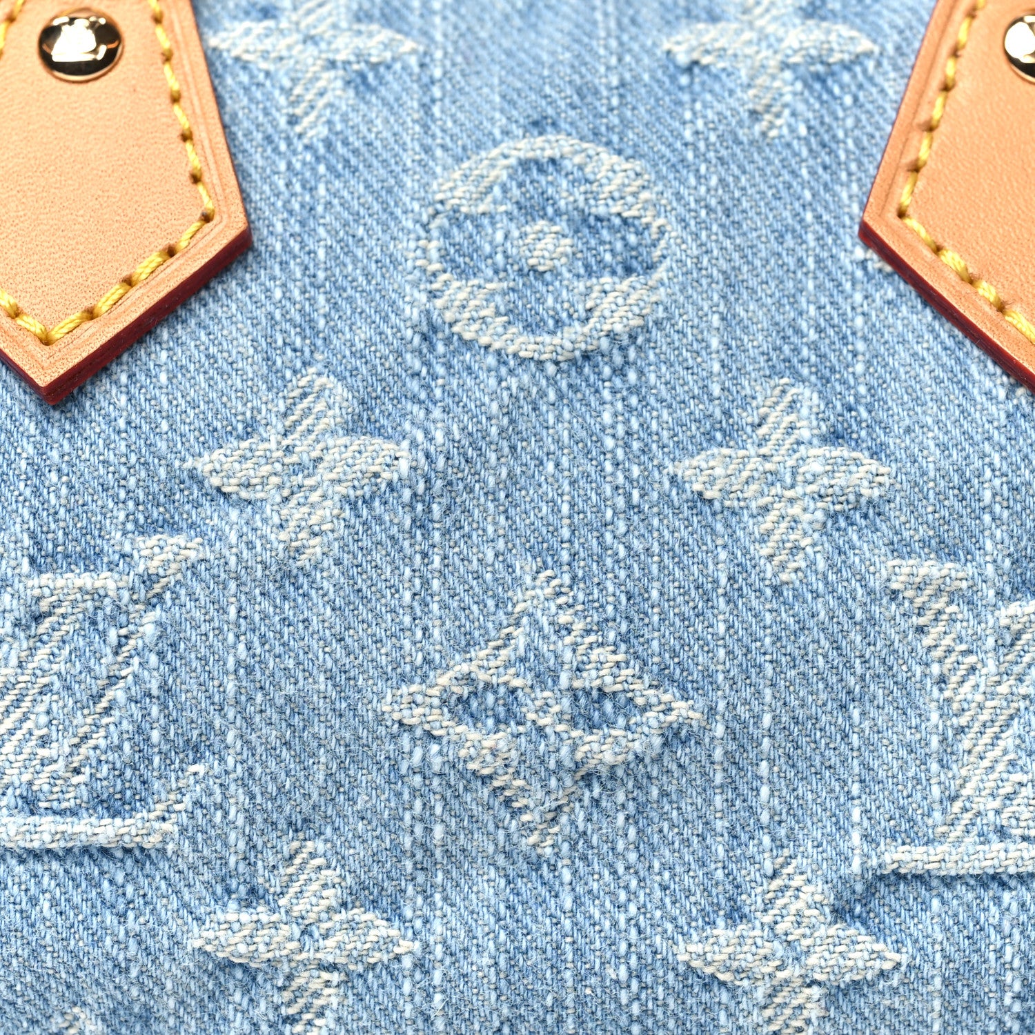 Louis Vuitton Monogram Denim Nano Speedy Sky Blue 7 of 9